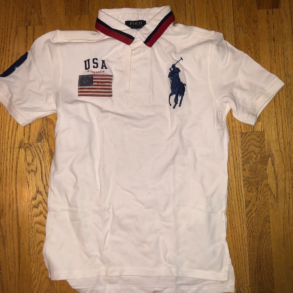 Polo boys collar shirt